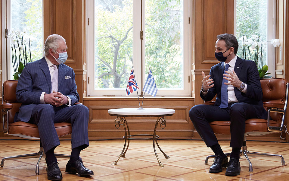 Στο Μέγαρο Μαξίμου ο πρίγκιπας Κάρολος – Τι συζήτησε με τον πρωθυπουργό (εικόνες)-3