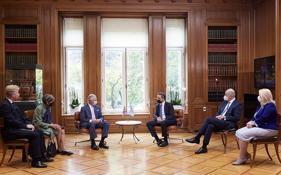 Στο Μέγαρο Μαξίμου ο πρίγκιπας Κάρολος – Τι συζήτησε με τον πρωθυπουργό (εικόνες)-4