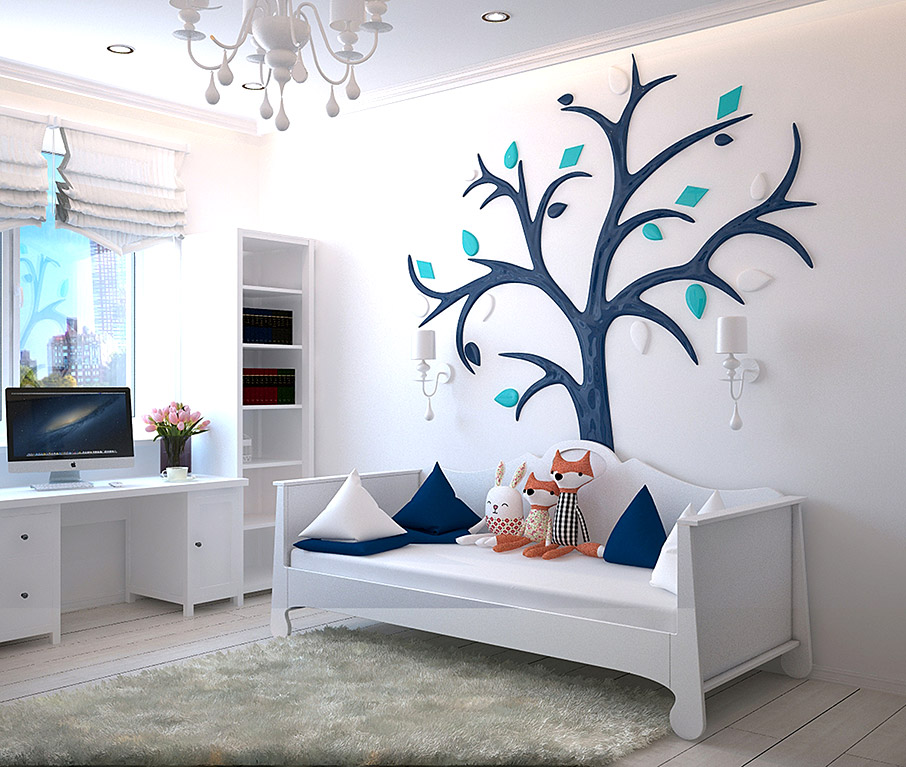 Έξυπνοι χρωματικοί συνδυασμοί για βρεφικό δωμάτιο-1