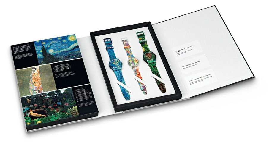 Η τέχνη μεταφέρεται στον καρπό χάρη στα νέα SWATCH x MoMA-10