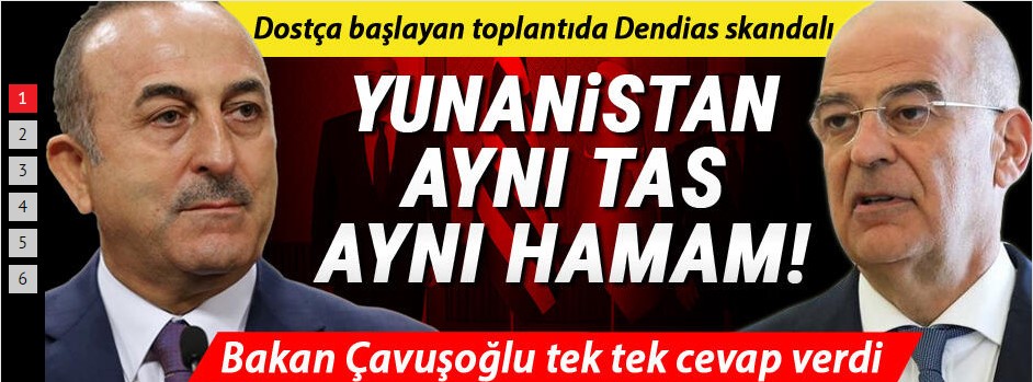 Τα τουρκικά ΜΜΕ για το «μπρα ντε φερ» Δένδια – Τσαβούσογλου-4