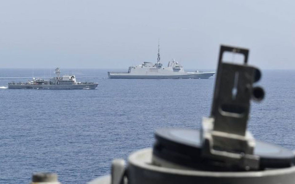 Κοινή άσκηση Ελλάδας – Γαλλίας – Κύπρου στην Αν. Μεσόγειο (εικόνες)-1