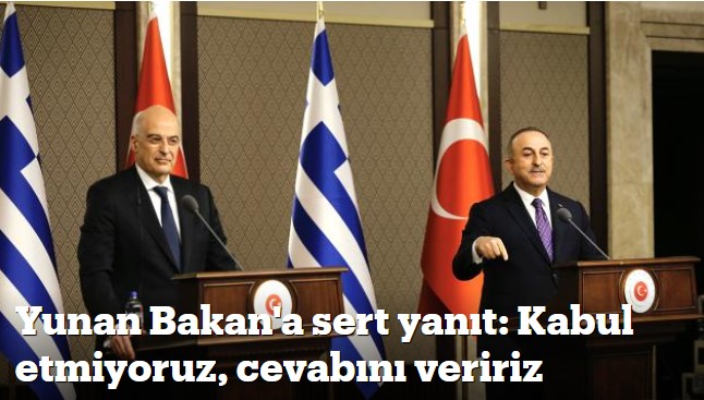 Τα τουρκικά ΜΜΕ για το «μπρα ντε φερ» Δένδια – Τσαβούσογλου-3