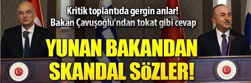 Τα τουρκικά ΜΜΕ για το «μπρα ντε φερ» Δένδια – Τσαβούσογλου-5