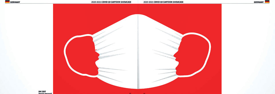 Ο «δικός» μας Ηλίας Μακρής σε διεθνή έκθεση σκίτσου με θέμα την πανδημία-2