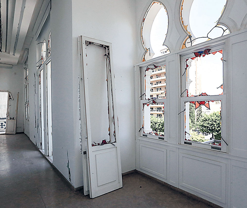 Ένα τραυματισμένο μουσείο απευθύνει έκκληση για βοήθεια-1