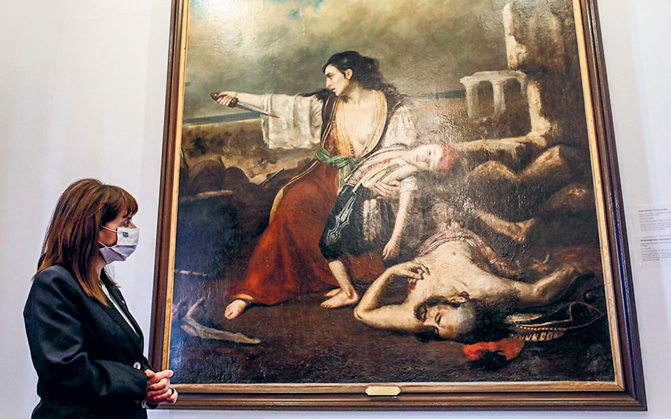 Η ΠτΔ επισκέφθηκε την Κυριακή το Μεσολόγγι για την επέτειο της Εξόδου-2