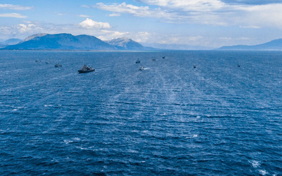Πολυεθνική άσκηση ναρκοπολέμου στον Πατραϊκό Κόλπο (εικόνες)-1