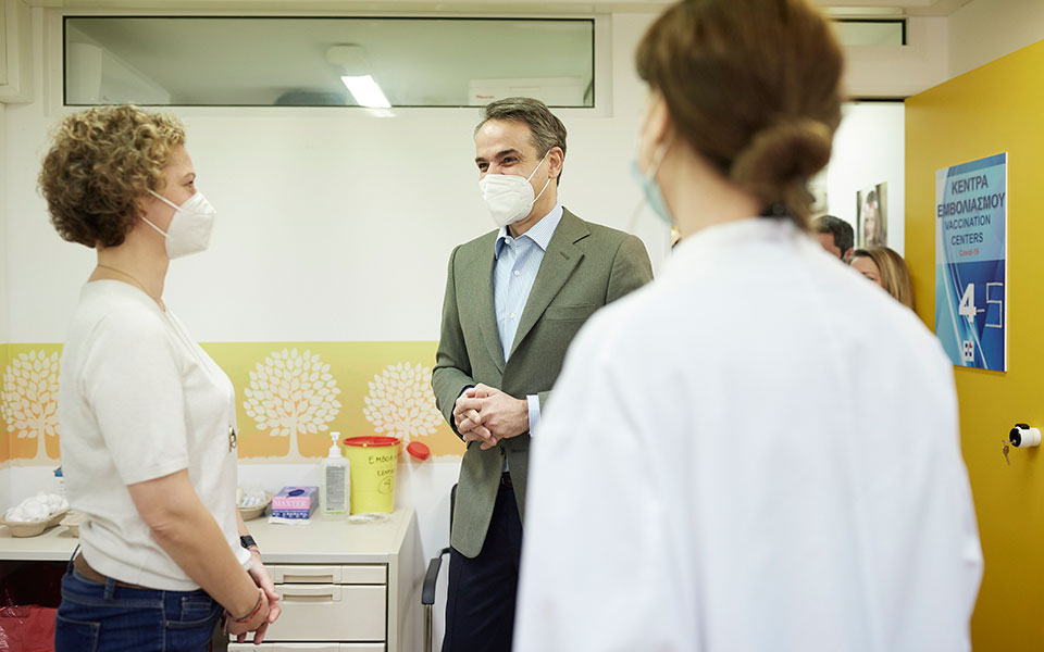 Μητσοτάκης: Έως τις αρχές Μαΐου θα έχουν εμβολιαστεί όλοι οι άνω των 60-1