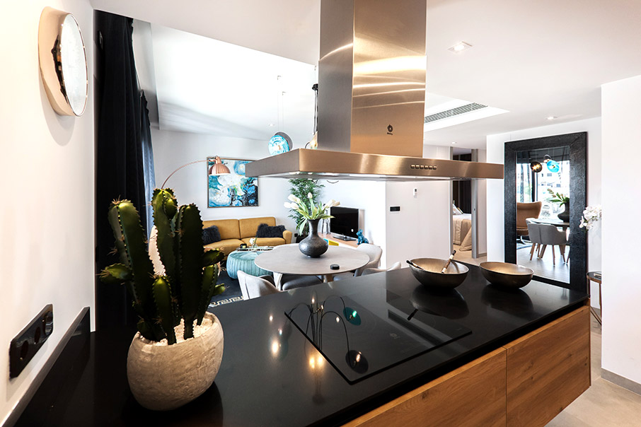 Έξυπνοι Τρόποι για να διαχωρίσετε την Κουζίνα με το Σαλόνι σας-2