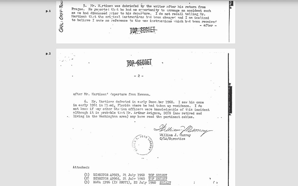 Κούβα: Η CIA σχεδίαζε τη δολοφονία του Ραούλ Κάστρο, αποκαλύπτουν αποχαρακτηρισμένα έγγραφα-2