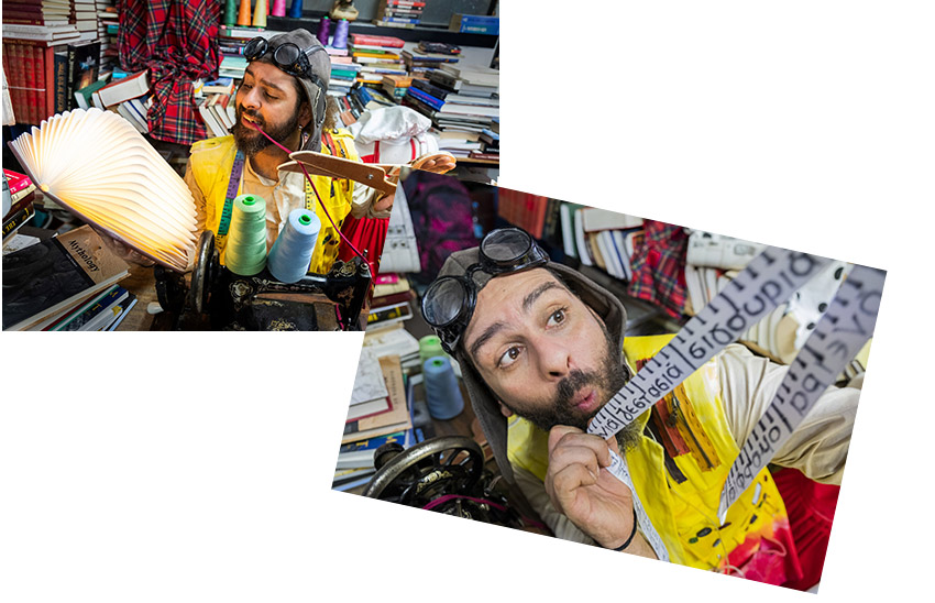 «O Ραφτάκος των λέξεων» του Αντώνη Παπαθεοδούλου στο Ίδρυμα Μιχάλης Κακογιάννης-2