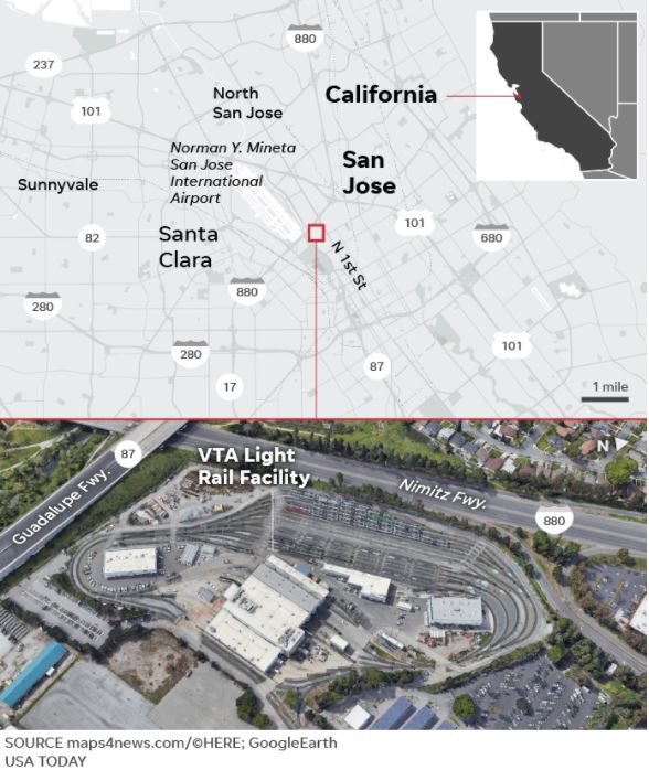 Καλιφόρνια: Αιματηρό επεισόδιο με πυροβολισμούς στο Σαν Χοσέ-1