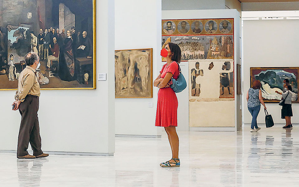 Εθνική Πινακοθήκη:  Ανοιχτή ξανά με χαμόγελα και μέτρα-1