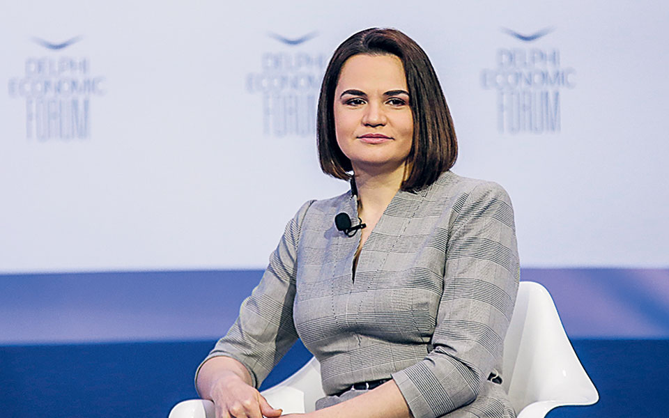 Σβιατλάνα Τιχανούσκαγια: Το καθεστώς στη Λευκορωσία φοβάται ακόμα τον κόσμο-1