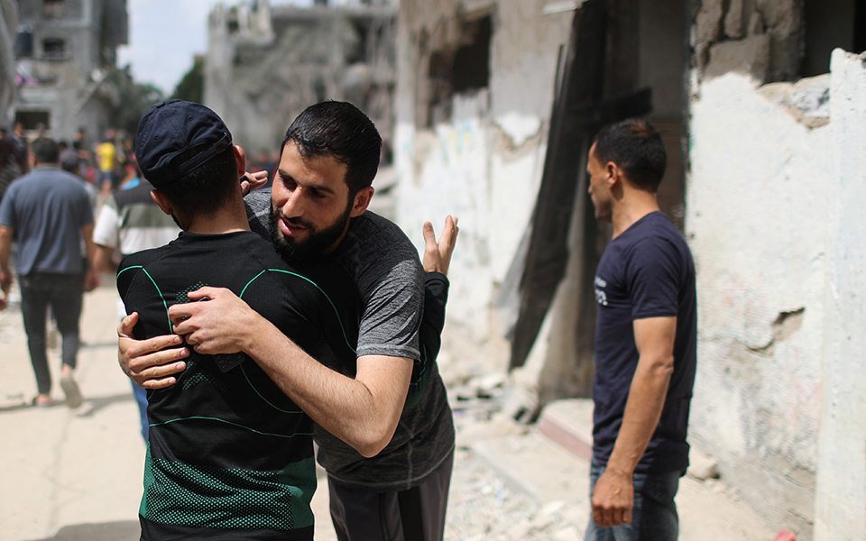 Μετά την εκεχειρία η ζωή επιστρέφει στη Γάζα (εικόνες)-5