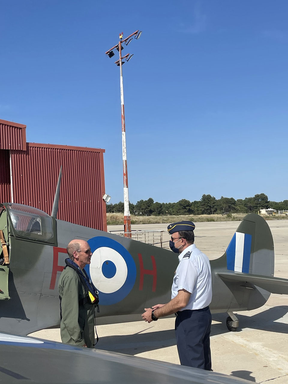 Μετά από 68 χρόνια το Spitfire MJ755 επέστρεψε στην Ελλάδα-1