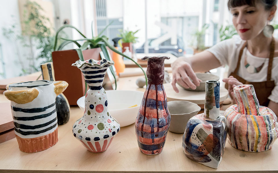 Η Μαρία μαθαίνει κεραμική!-4