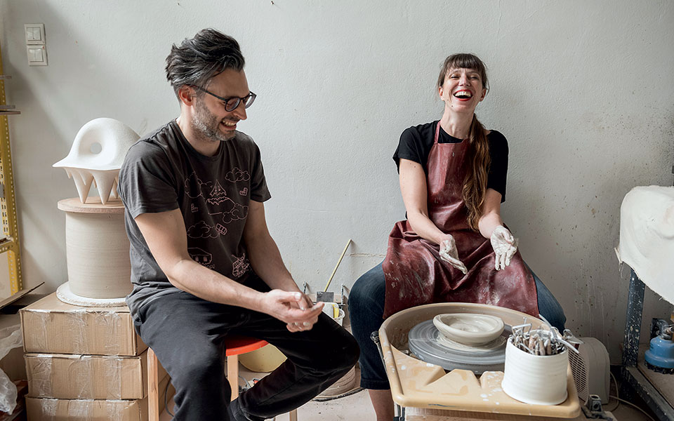 Η Μαρία μαθαίνει κεραμική!-2