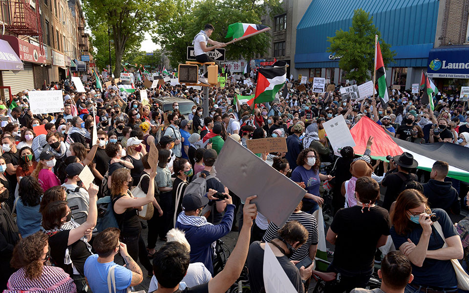 Μεσανατολικό: Μαζικές διαδηλώσεις υπέρ των Παλαιστινίων σε Ευρώπη και ΗΠΑ-3