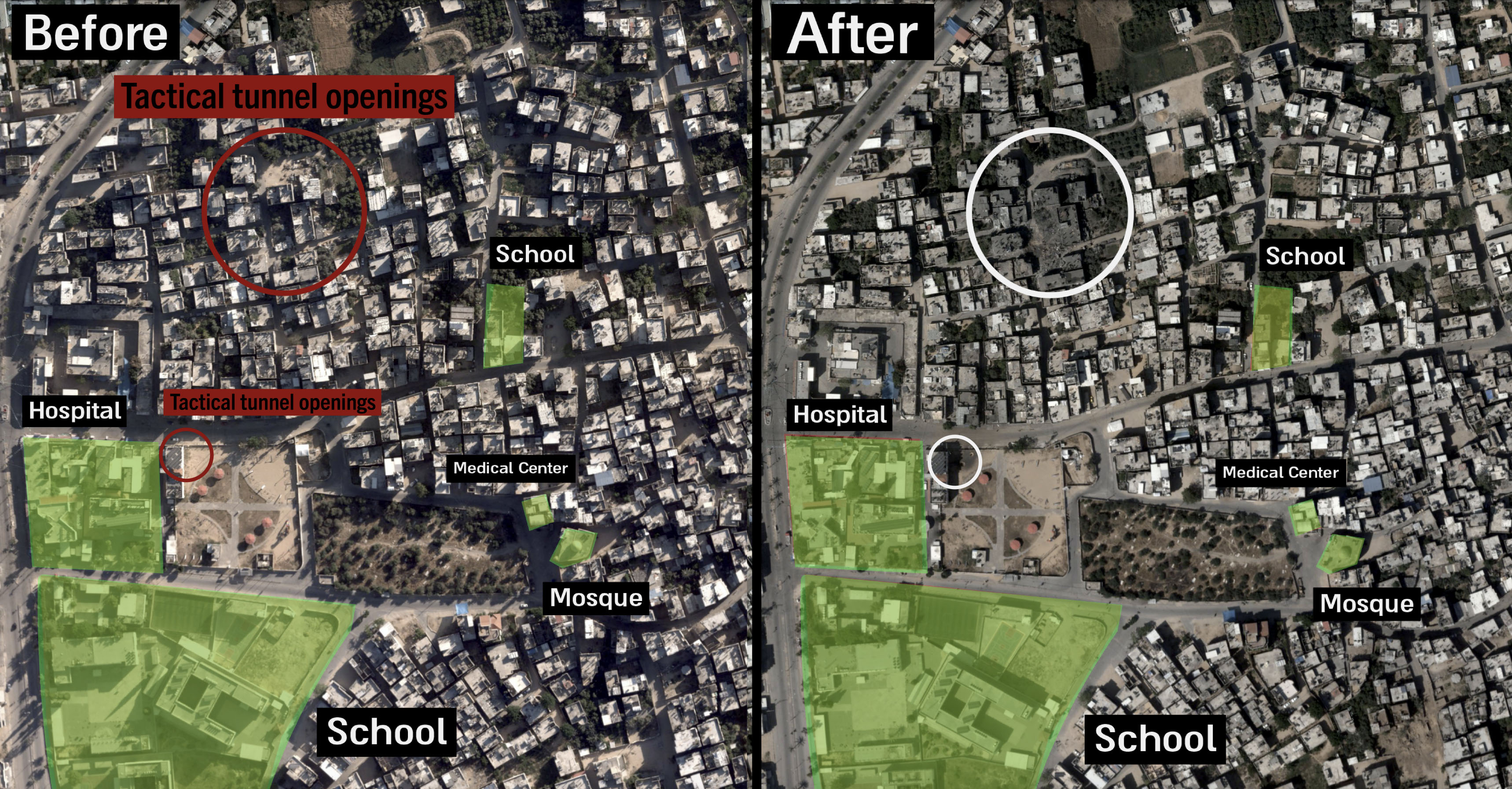 Ισραήλ: Δημοσίευσε χάρτες με κρησφύγετα της Χαμάς-1