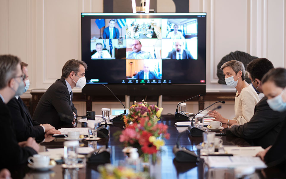 Βεστάγκερ σε Μητσοτάκη: Η Ελλάδα ίσως να έχει την ισχυρότερη ανάπτυξη στην Ευρωζώνη το 2022-3