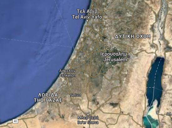Τα παλαιστινιακά εδάφη: Η Λωρίδα της Γάζας και η Δυτική Όχθη-1