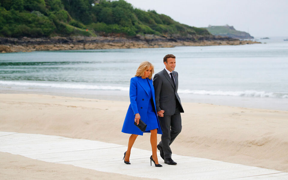 Τα παραλειπόμενα της G7: Χαμόγελα μεταξύ των ηγετών, δρακόντεια μέτρα και διαμαρτυρίες (εικόνες)-5