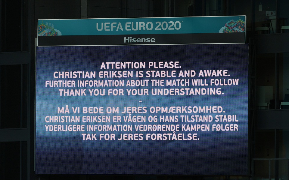 Εuro 2021: Σε σταθερή κατάσταση ο Κρίστιαν Έρικσεν – Μεταφέρθηκε σε νοσοκομείο-3