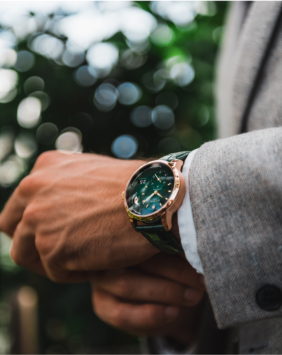 Η Σελήνη είναι σε πράσινο φόντο στο νέο PanoMaticLunar της GLASHÜTTE ORIGINAL-8