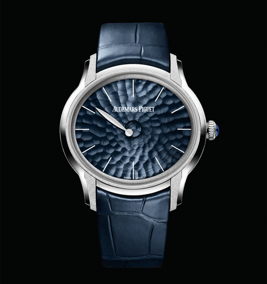 Ο ένας δείκτης του AUDEMARS PIGUET Millenary Frosted Gold Philosophique-6