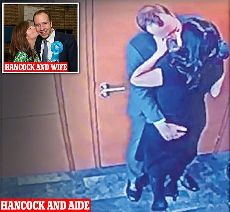 Βρετανία: Μπελάδες για τον υπουργό Υγείας και το «απαγορευμένο» φιλί του-1