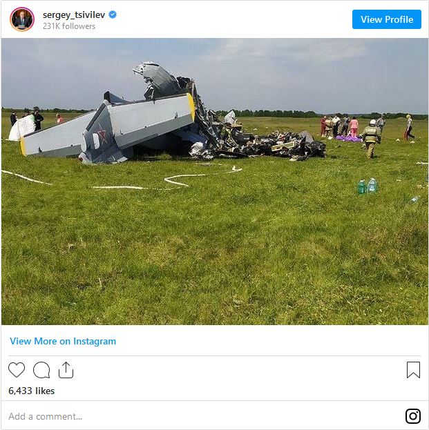 Ρωσία: Συντριβή αεροσκάφους με τουλάχιστον εννέα νεκρούς στη Σιβηρία-1