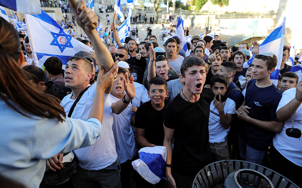 Ισραήλ: Υπό δρακόντεια μέτρα η πορεία των υπερεθνικιστών στην Ανατολική Ιερουσαλήμ-1