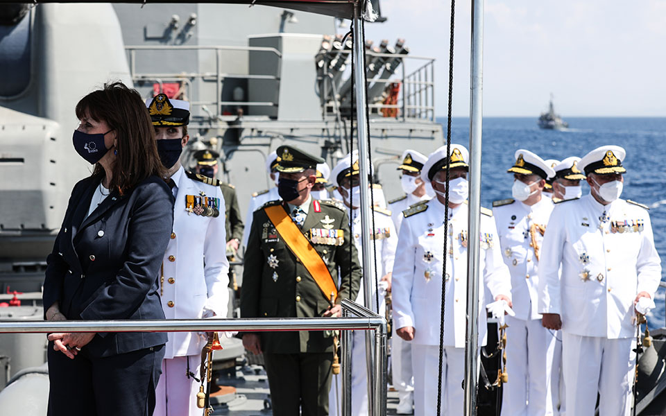 Κ. Σακελλαροπούλου: Εθνική υπερηφάνεια για τους άνδρες και τις γυναίκες του Πολεμικού Ναυτικού – Εικόνες-4