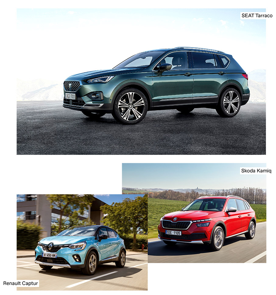 SUV & CROSSOVER: Η δυνατή ομάδα-7