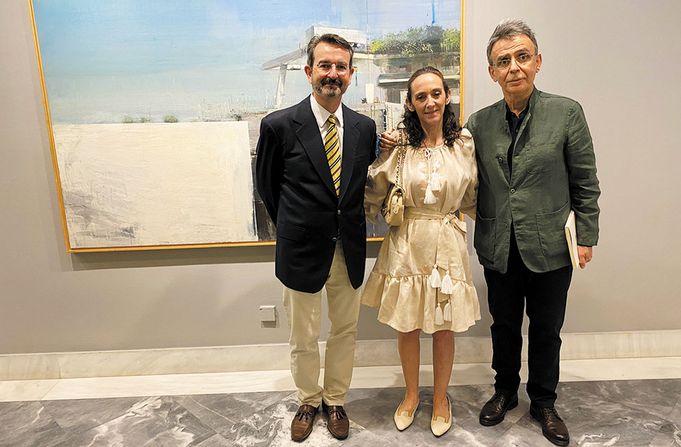 Εγκαίνια για την αναδρομική του Γιώργου Ρόρρη στο Μουσείο Γουλανδρή της Ανδρου-1