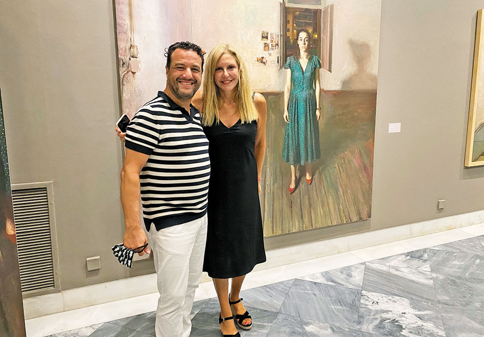 Εγκαίνια για την αναδρομική του Γιώργου Ρόρρη στο Μουσείο Γουλανδρή της Ανδρου-2