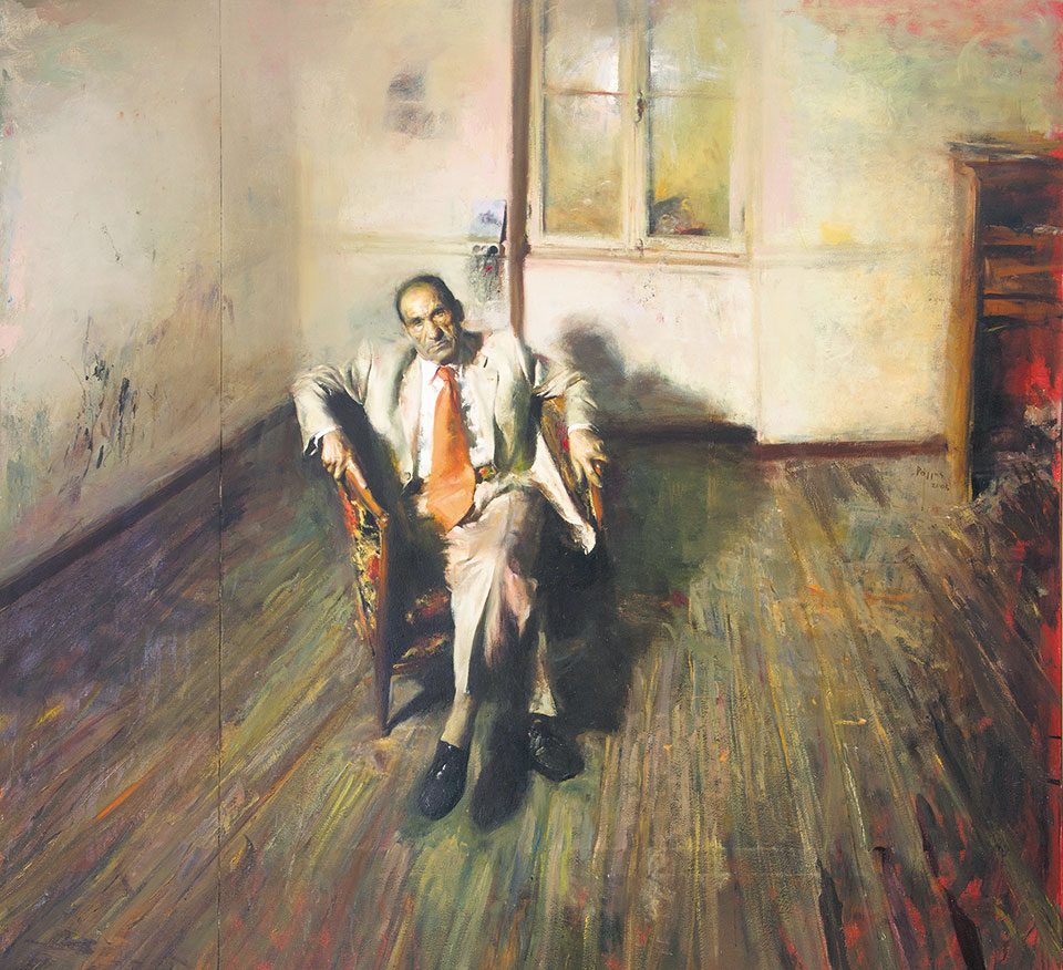 Ξενάγηση από τον Γιώργο Ρόρρη: «Ζωγραφίζω ανθρώπους σαν και μένα»-1