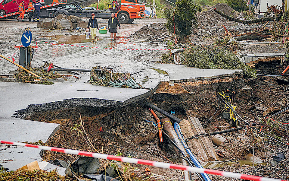Πλημμύρες στη Γερμανία: Η κλιματική αλλαγή έφερε την τραγωδία-3