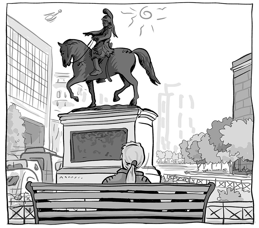 Έκθεση comics – Soloup: 1821- η μάχη της πλατείας-2