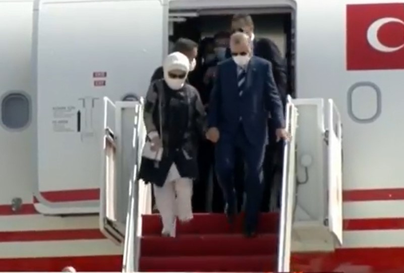 Κύπρος: Έφτασε στα κατεχόμενα ο Ερντογάν-1