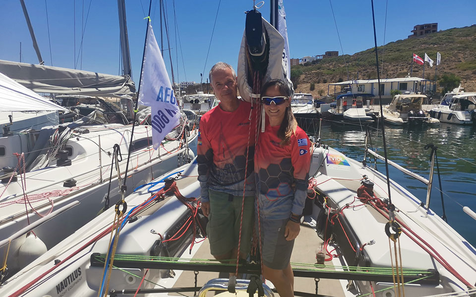 Aegean 600: Ένα ζευγάρι στα κύματα του Αιγαίου-1