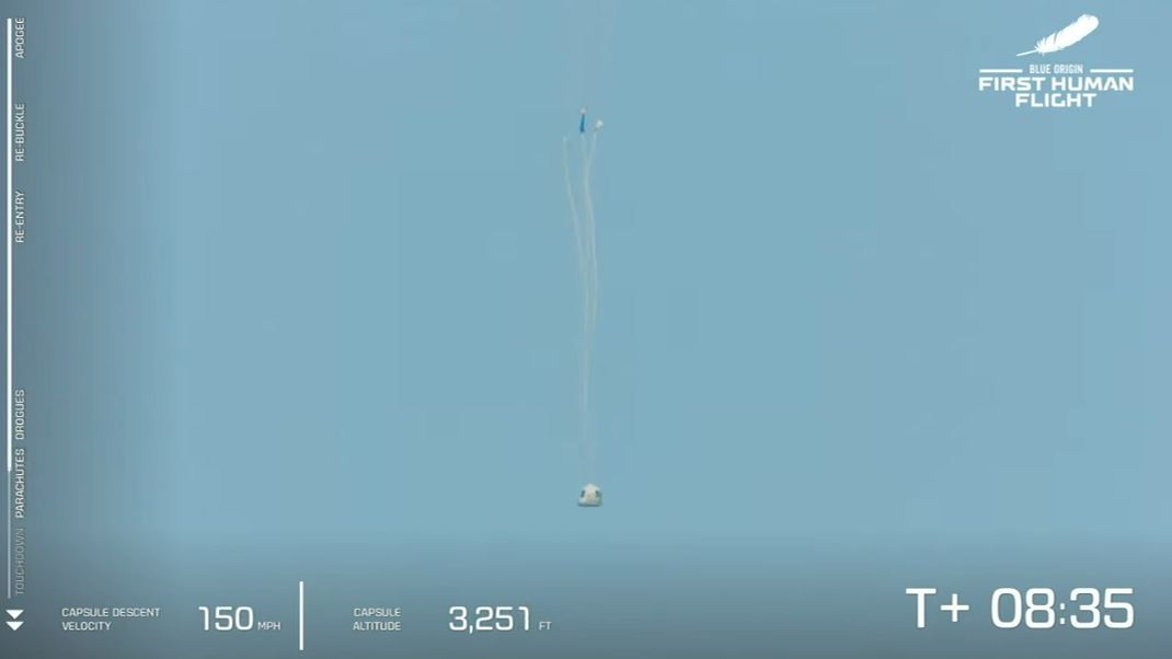 Tο διαστημικό ταξίδι του Tζεφ Μπέζος: Live η εκτόξευση-5