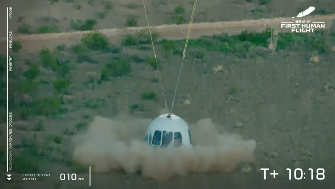 Tο διαστημικό ταξίδι του Tζεφ Μπέζος: Live η εκτόξευση-8