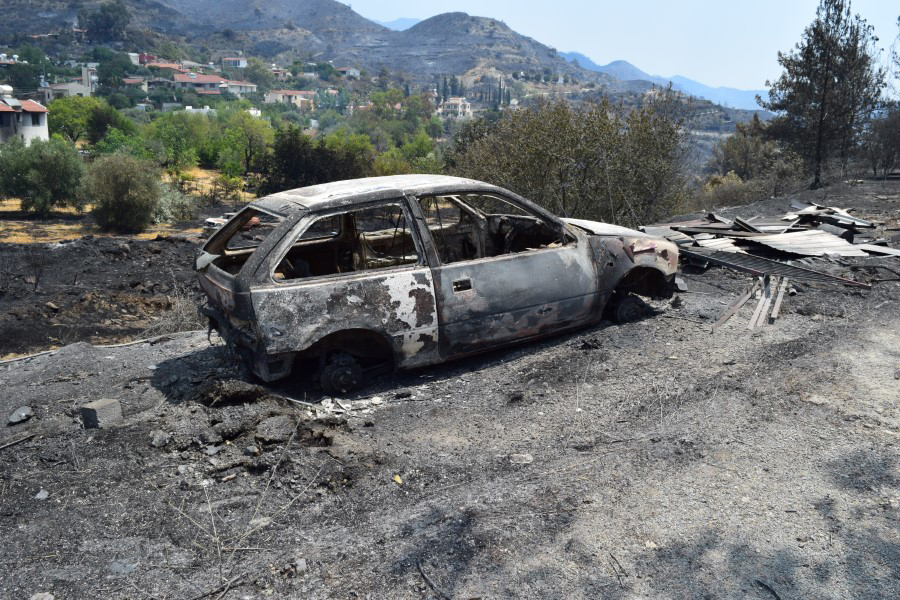 Κύπρος: Οδοιπορικό στις καμένες περιοχές (εικόνες – βίντεο)-3