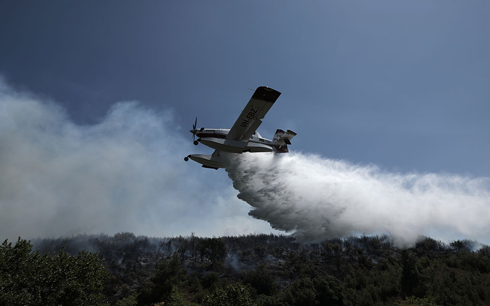 Πυρκαγιές σε Νέα Στύρα, Ελευσίνα, Ασπρόπυργο και Βαρνάβα-5