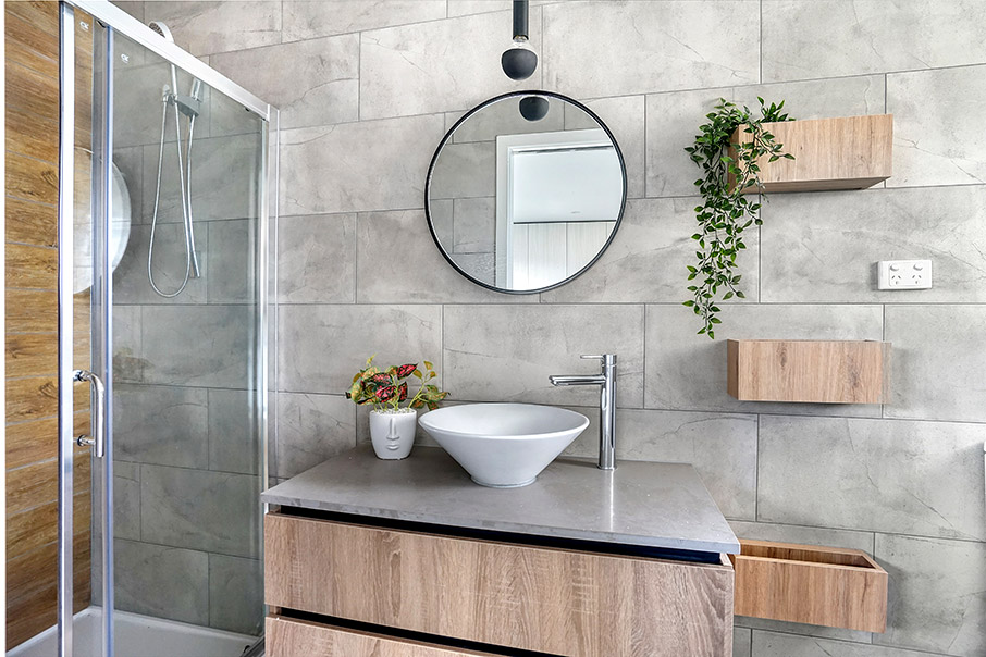 Ιδέες για Μπάνιο με Πέτρα που χαρίζουν αέρα πολυτέλειας-5