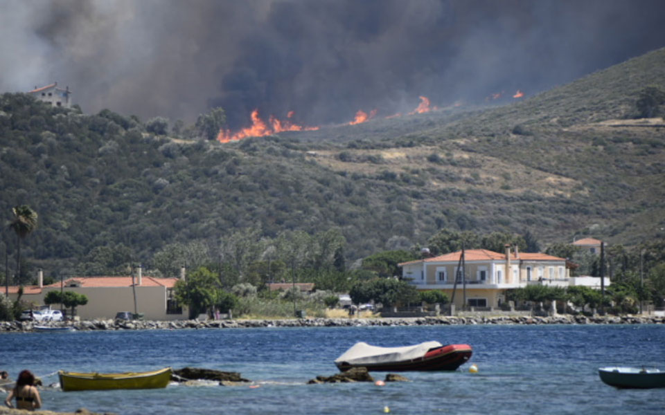 Πυρκαγιές σε Νέα Στύρα, Ελευσίνα, Ασπρόπυργο και Βαρνάβα-1