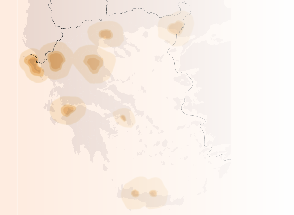 Διαδραστικός χάρτης της «Κ»: Οι θερμοκρασίες στην Ελλάδα από το 1955 έως το 2010-1